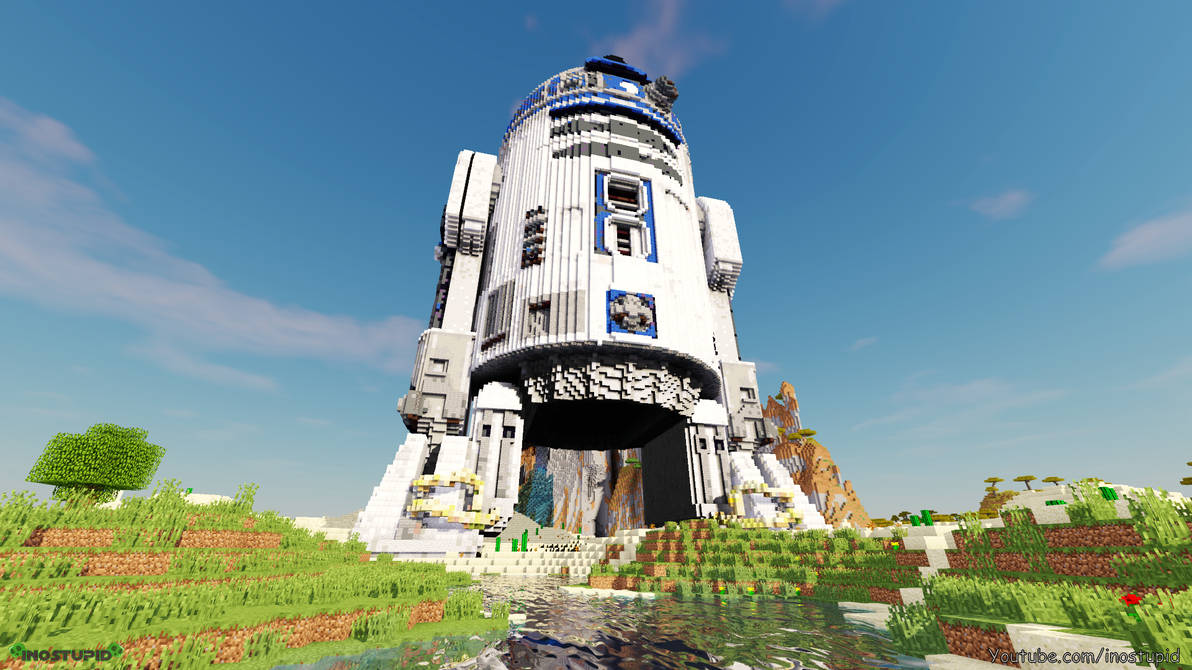 Mincraft R2 Minecraft R2d2 Wallpaper - inostupid by inostupid on DeviantArt