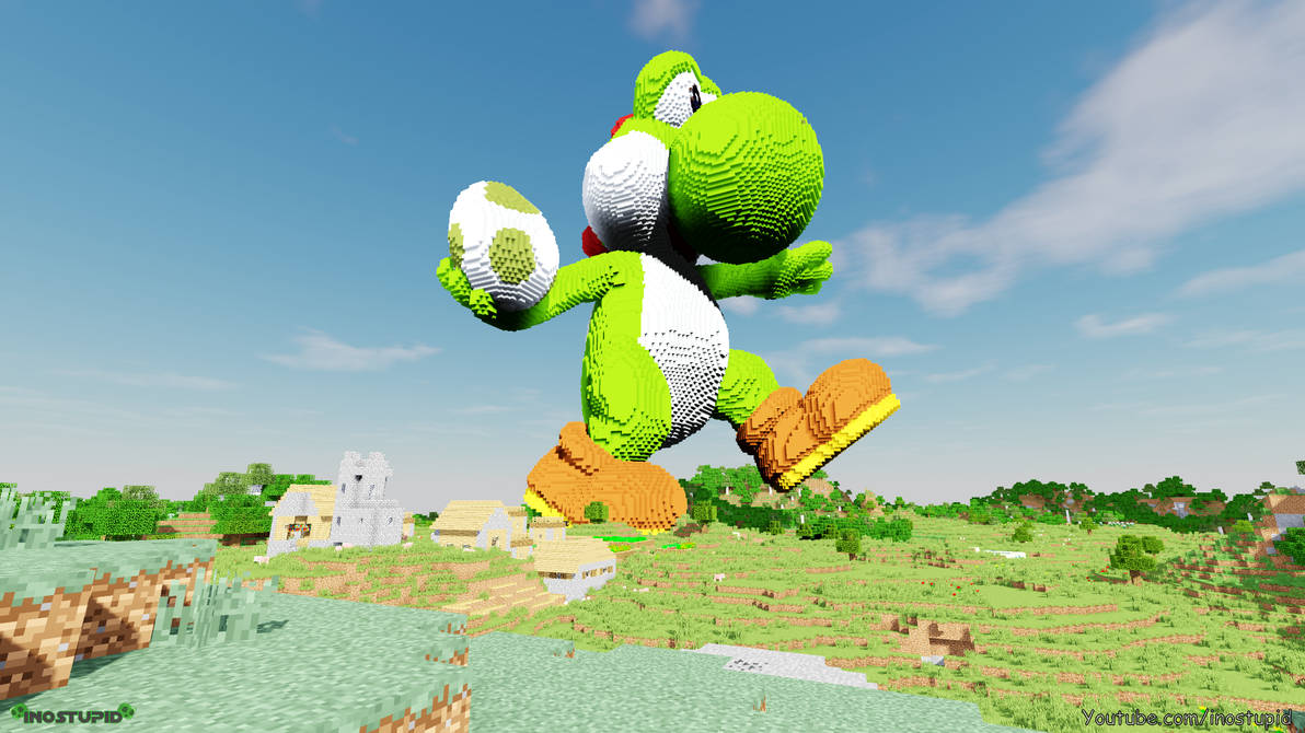 Minecraft Yoshi Rig Minecraft Yoshi Wallpaper - inostupid by inostupid on DeviantArt