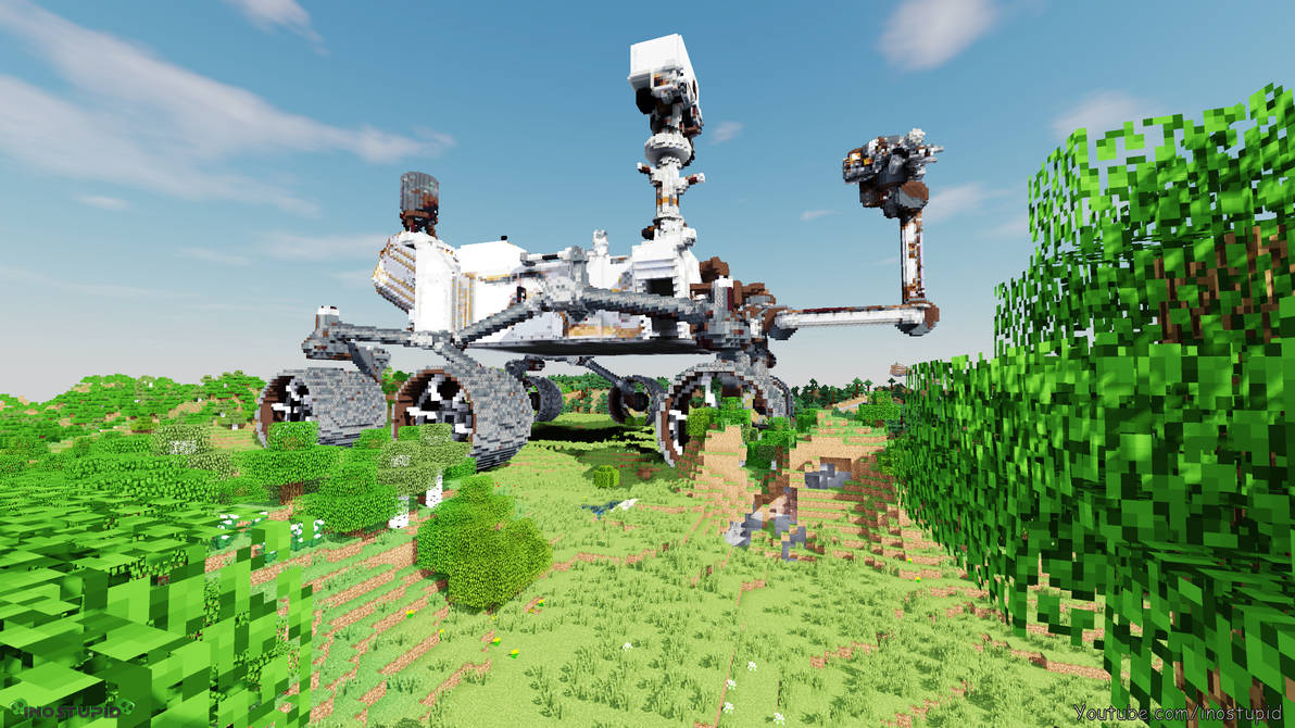 Curiosity Minecraft Minecraft NASA Curiosity Wallpaper - inostupid by inostupid on DeviantArt