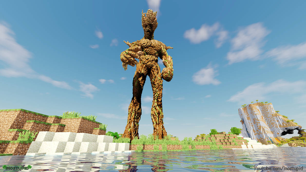 Grot Minecraft Minecraft Groot Wallpaper - inostupid by inostupid on DeviantArt