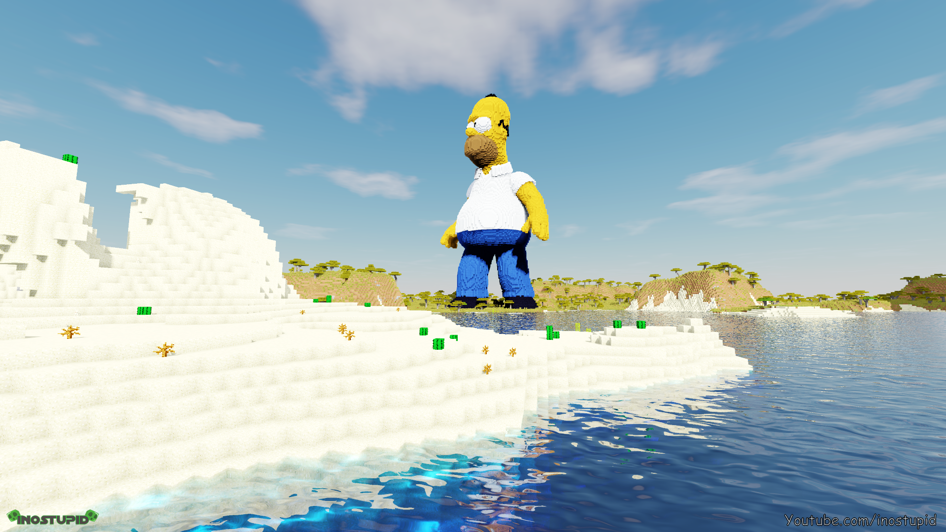 Minecraft Homer Wallpaper - inostupid by inostupid on DeviantArt