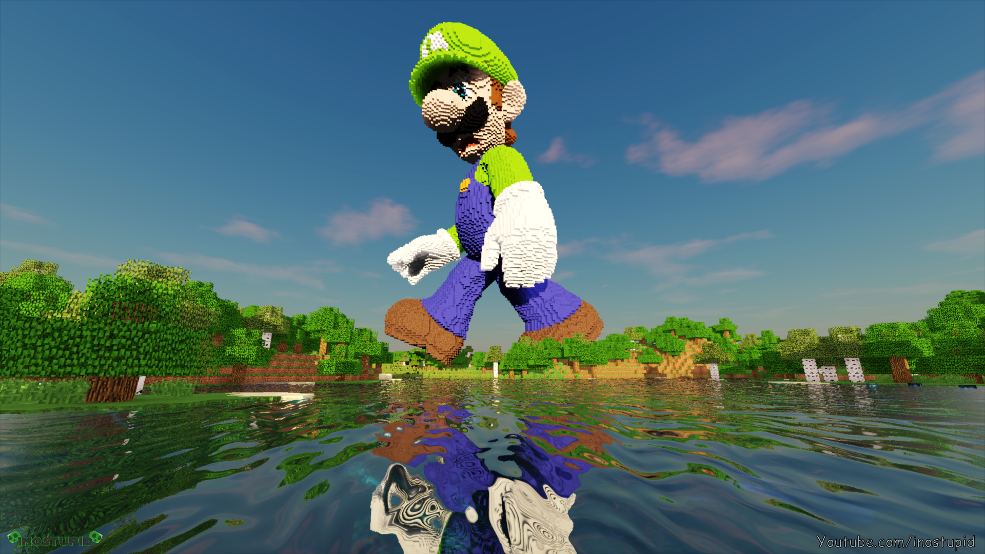 Minecraft Luigi Model Json Format Minecraft Luigi Wallpaper - inostupid by inostupid on DeviantArt