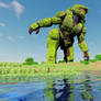 Minecraft Master Chief Wallpaper - inostupid