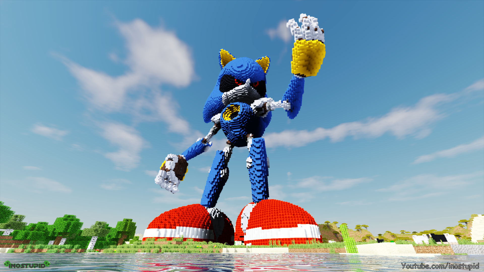 Metal Sonic in minecraft by 9474S0UL : r/SonicTheHedgehog