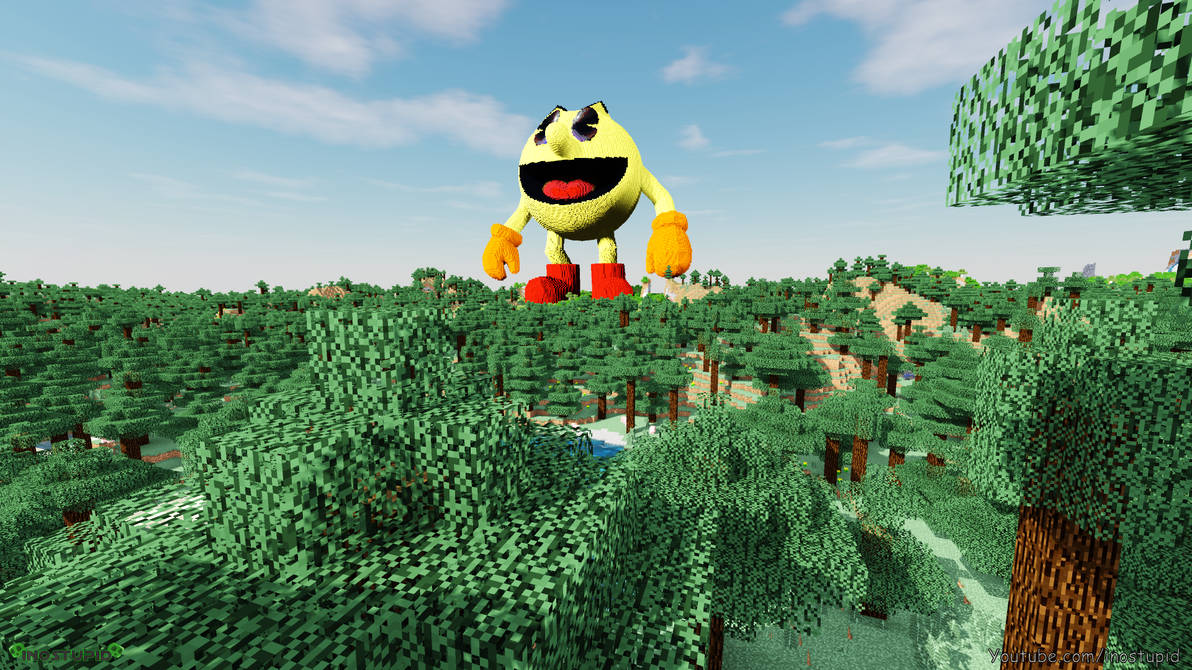 Minecraft Pacman Wallpaper - inostupid by inostupid on DeviantArt