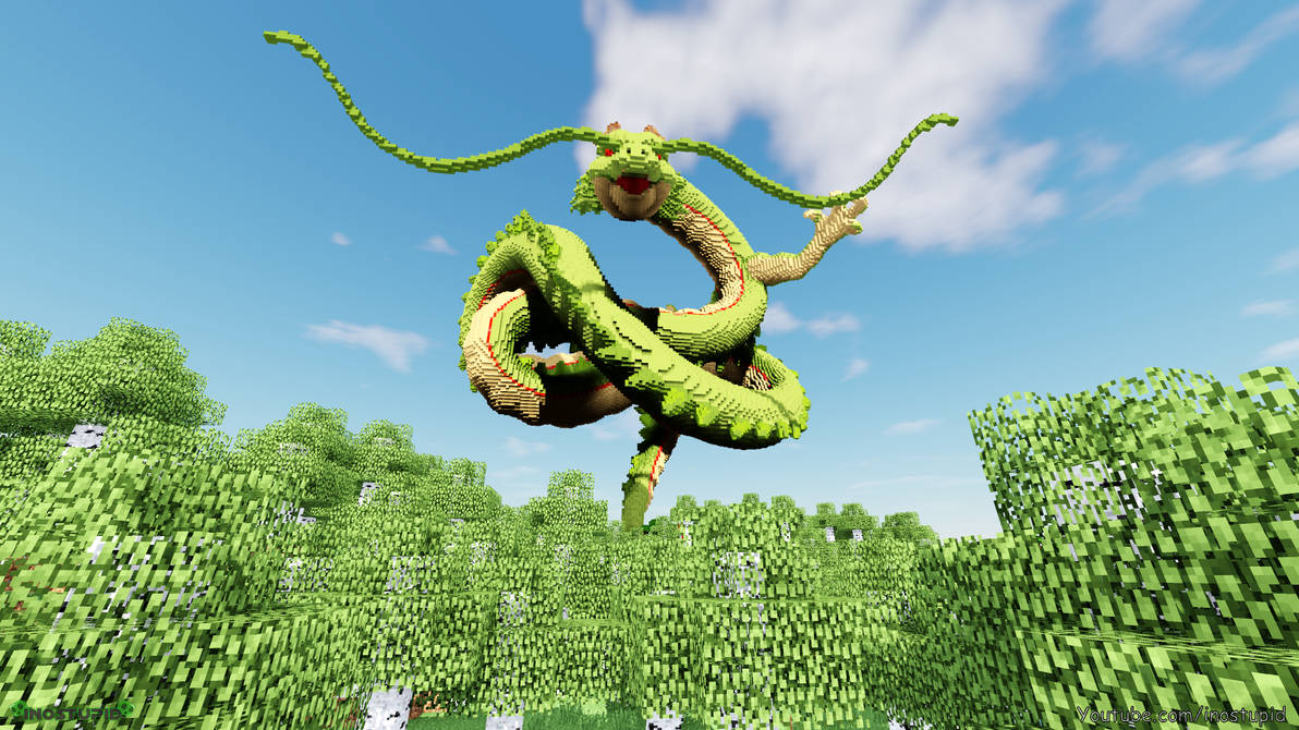Minecraft Shenron Realistic Wallpaper - inostupid by inostupid on ...
