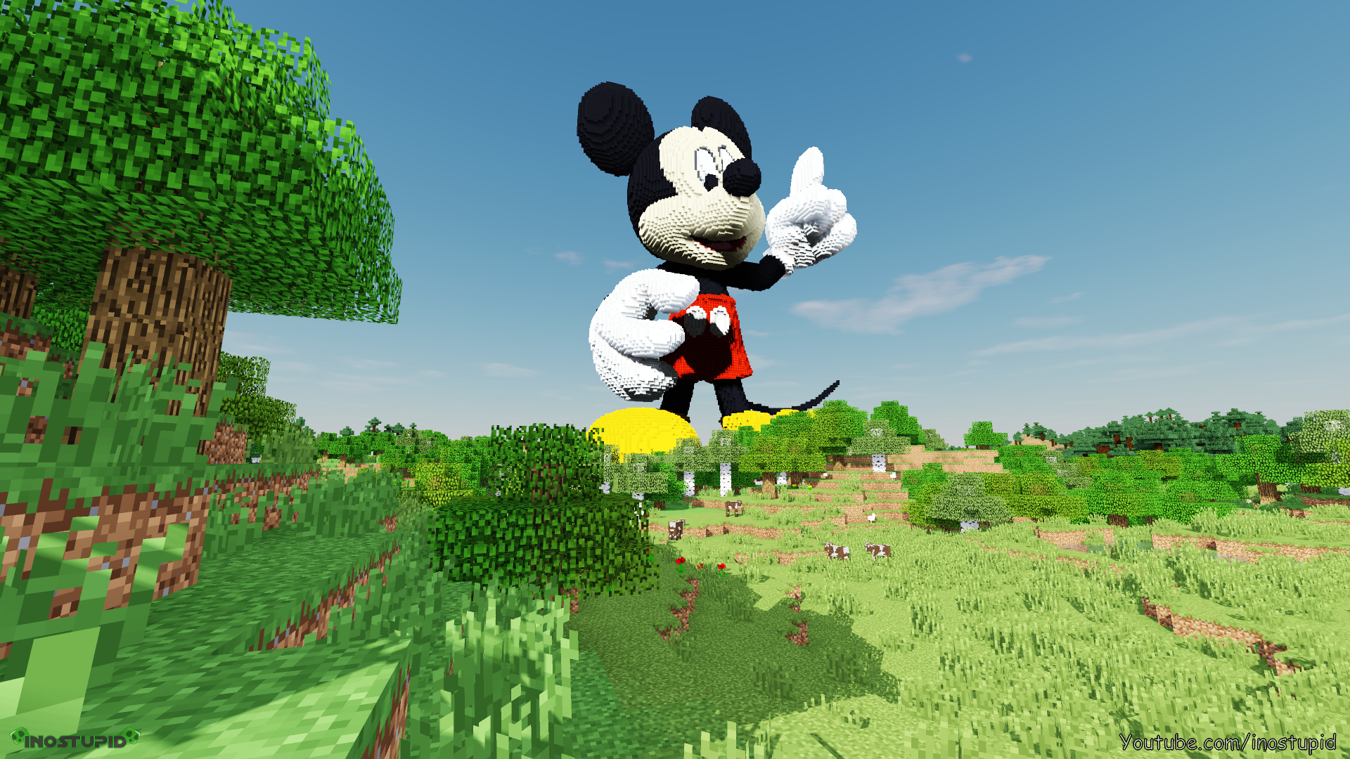 Mouse Minecraft Minecraft Mickey Mouse Wallpaper - inostupid by inostupid on DeviantArt
