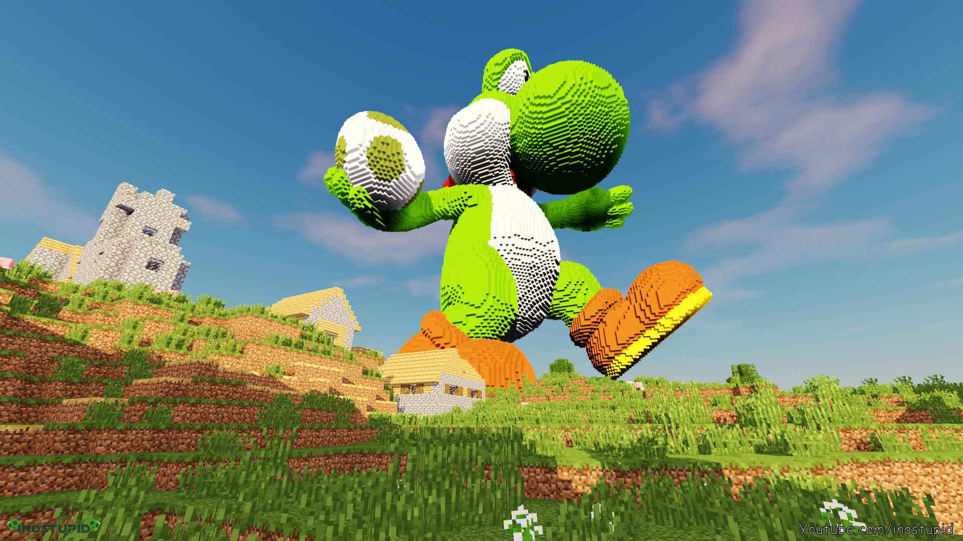 Minecraft Yoshi Rig Minecraft Yoshi Wallpaper - inostupid by inostupid on DeviantArt