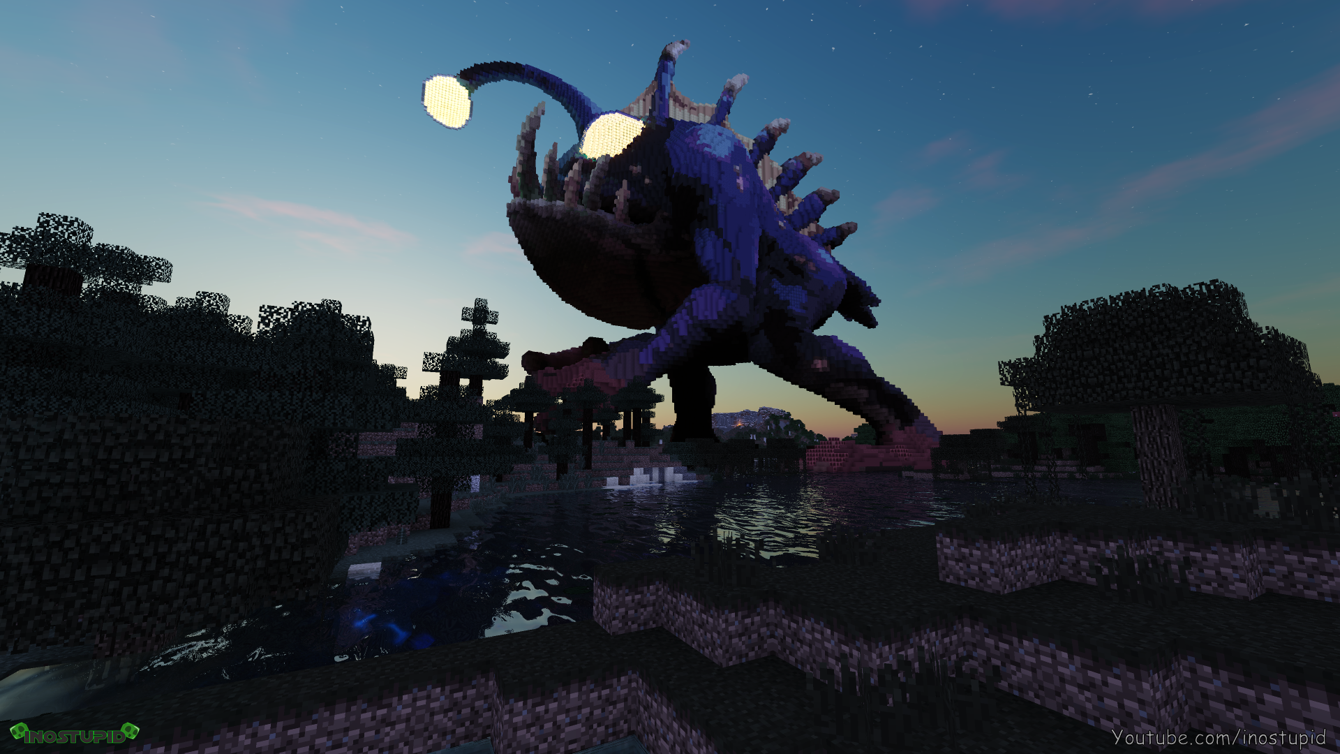 Download Minecraft Floating Wither Storm Wallpaper