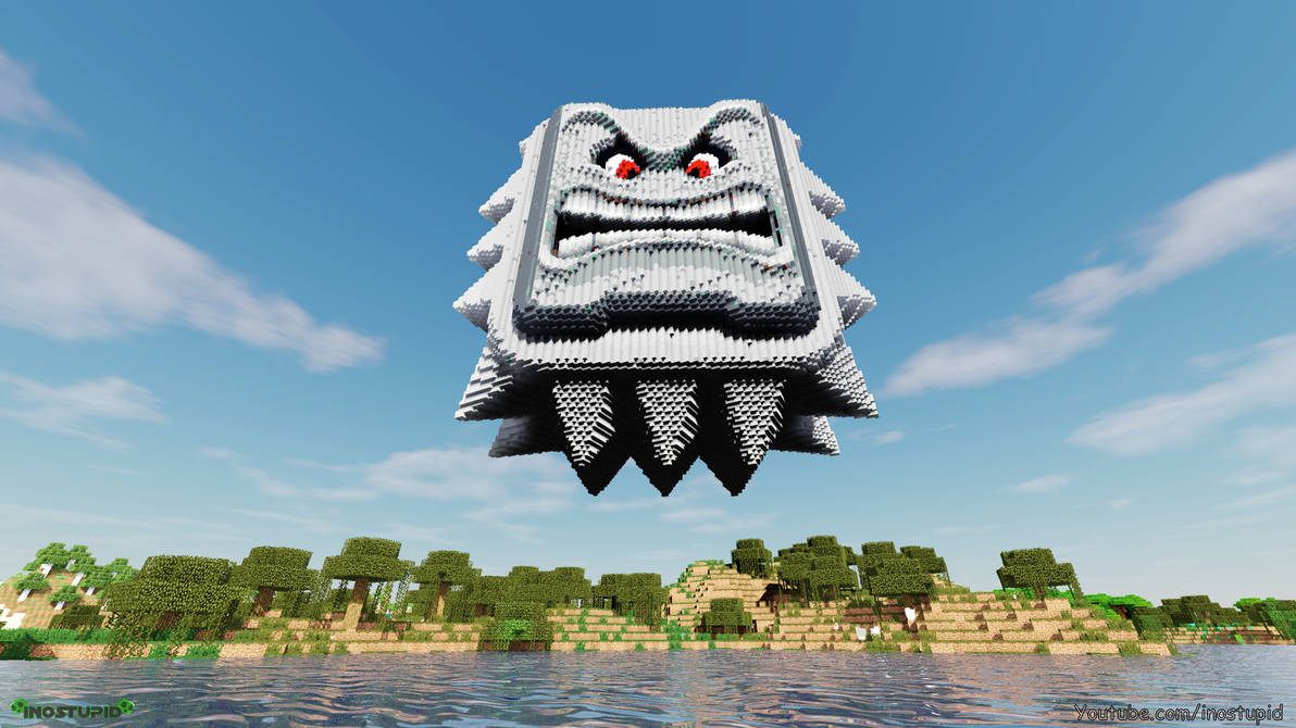 Minecraft Thwomp Wallpaper - inostupid by inostupid on DeviantArt
