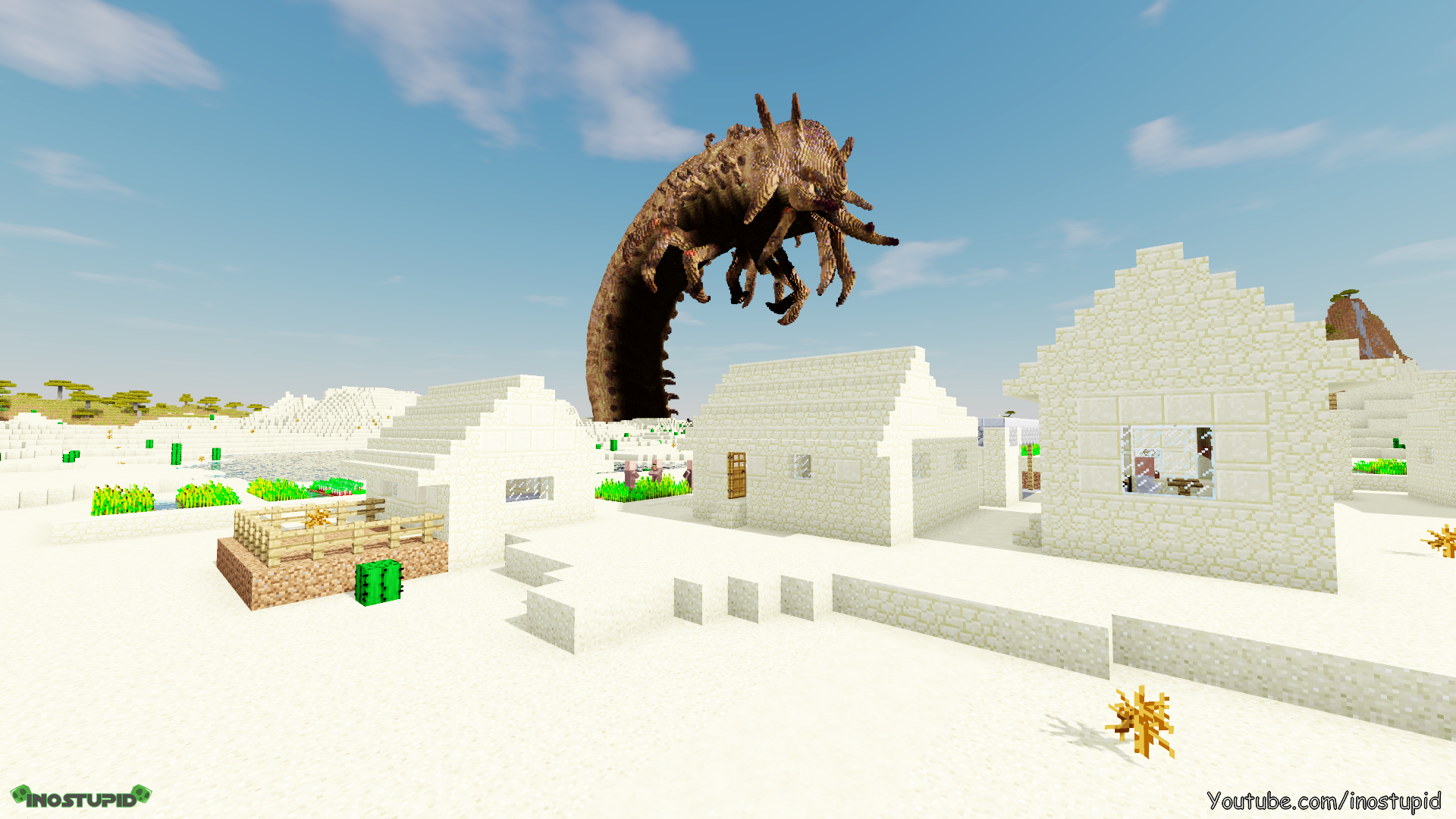 Minecraft Sand Worm Wallpaper - inostupid by inostupid on DeviantArt