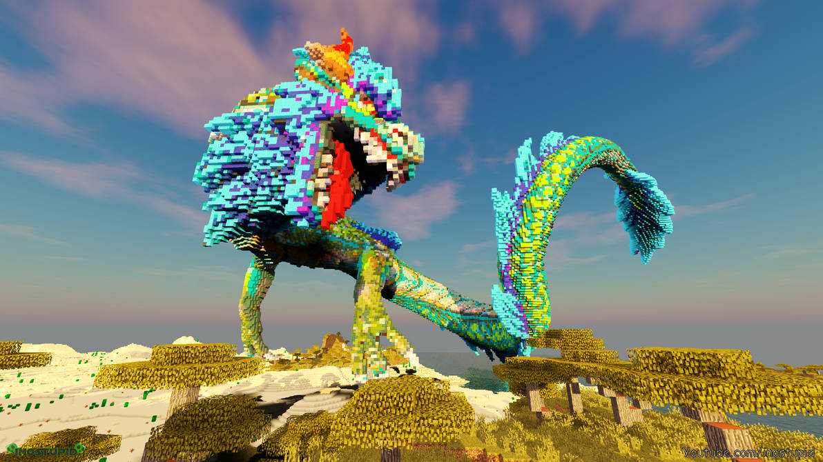 Serpent Base Minecraft Minecraft Serpent Dragon Wallpaper - inostupid by inostupid on DeviantArt