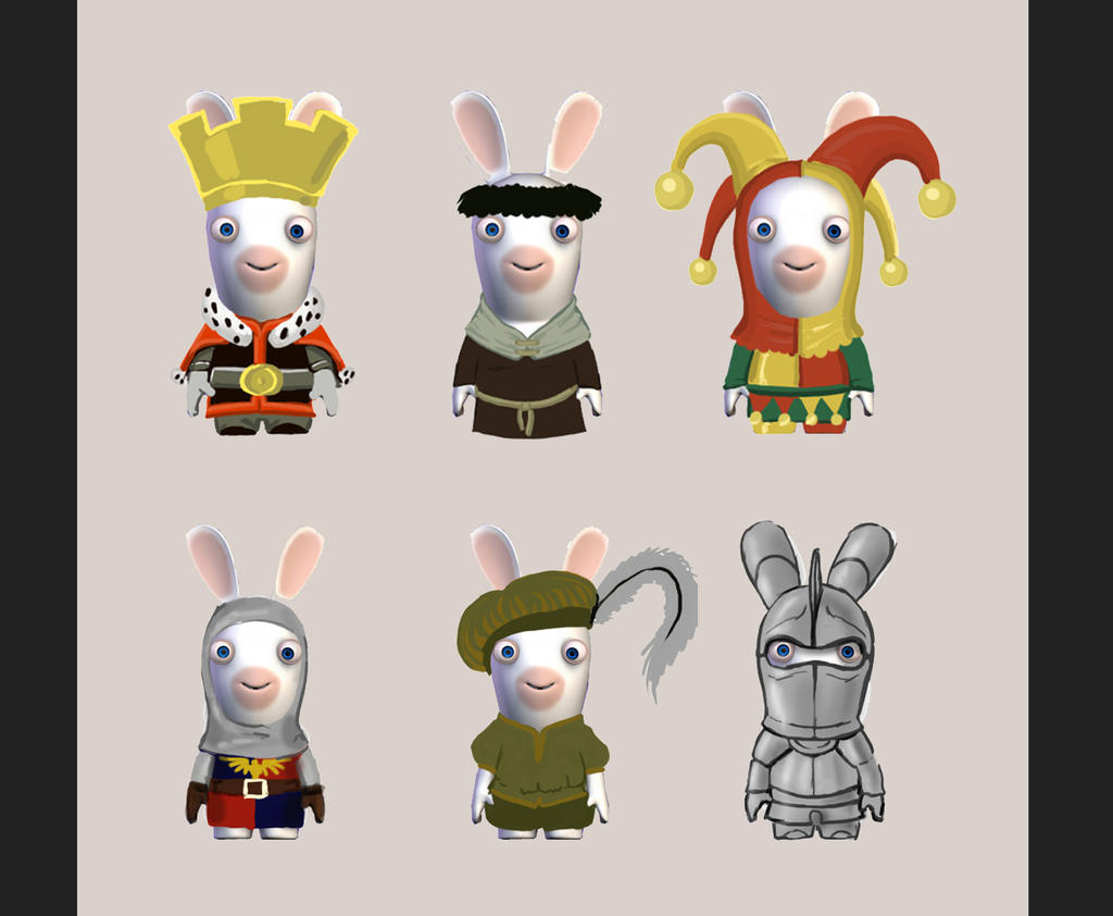 Rabbids costumes 3 by WhiteLeyth on DeviantArt