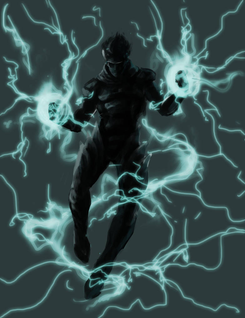 Electric man by WhiteLeyth on DeviantArt