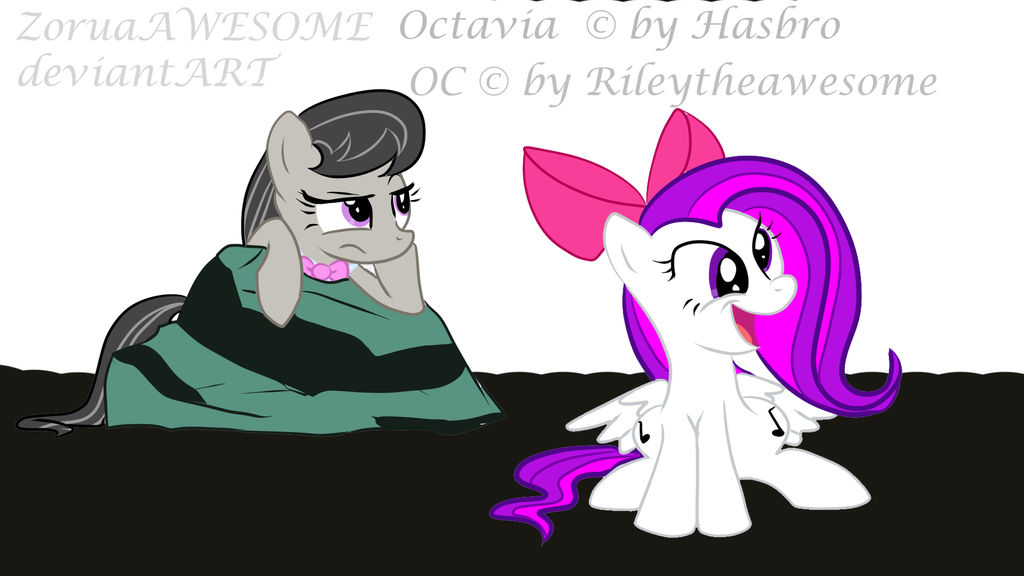 Octavia Riley Octavia and Riley by ZoruaAWESOME on DeviantArt