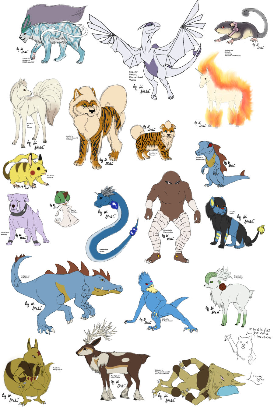 Pokemon Semi Realism Sketches By Woelfinnishi On Deviantart Pokemon Semi Realism Sketches By Woelfinnishi On Deviantart