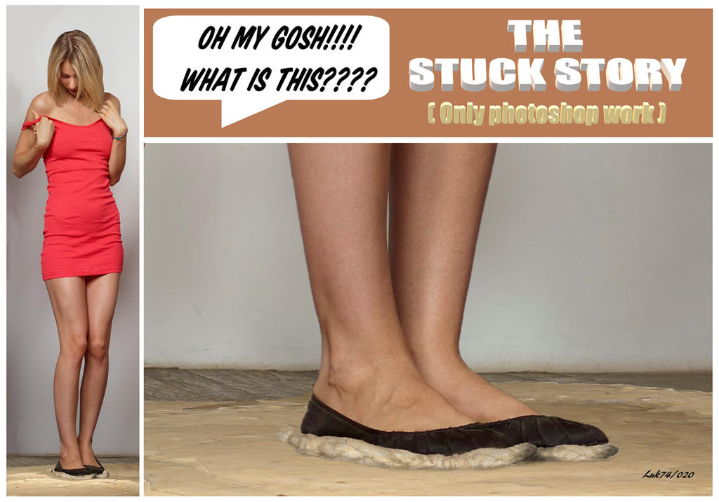 Stuck On Question Deviantart The Stuck Story ( My photoshop ) by luk742003 on DeviantArt