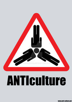 ANTIculture Male Tri Poster