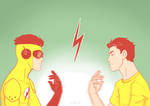 Kid Flash by Kiwa007