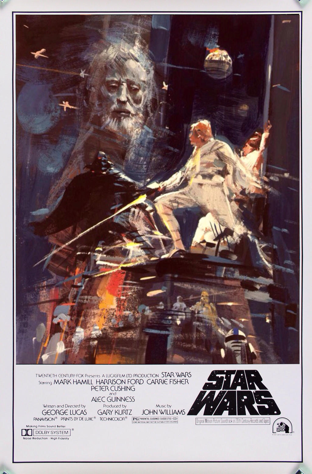 Star Wars (1977) Poster by John Berkey