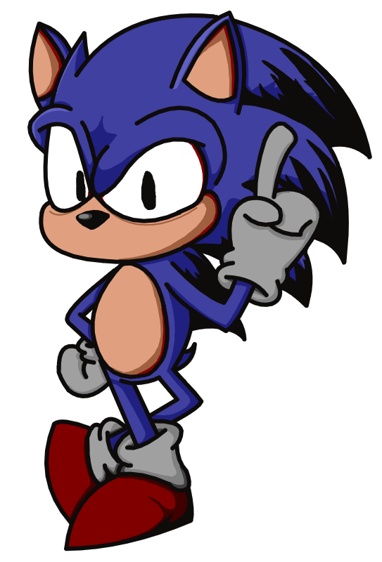 Scrapped Sonic.exe Sprite by GamerBoyoOffical on DeviantArt