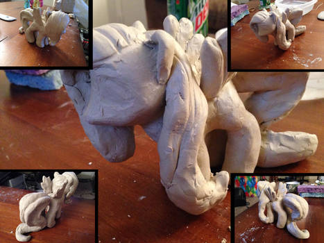 Clay Fluttershy WIP