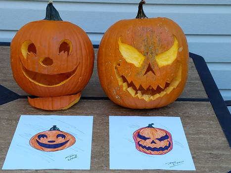 Halloween Pumpkins 2020 Finished