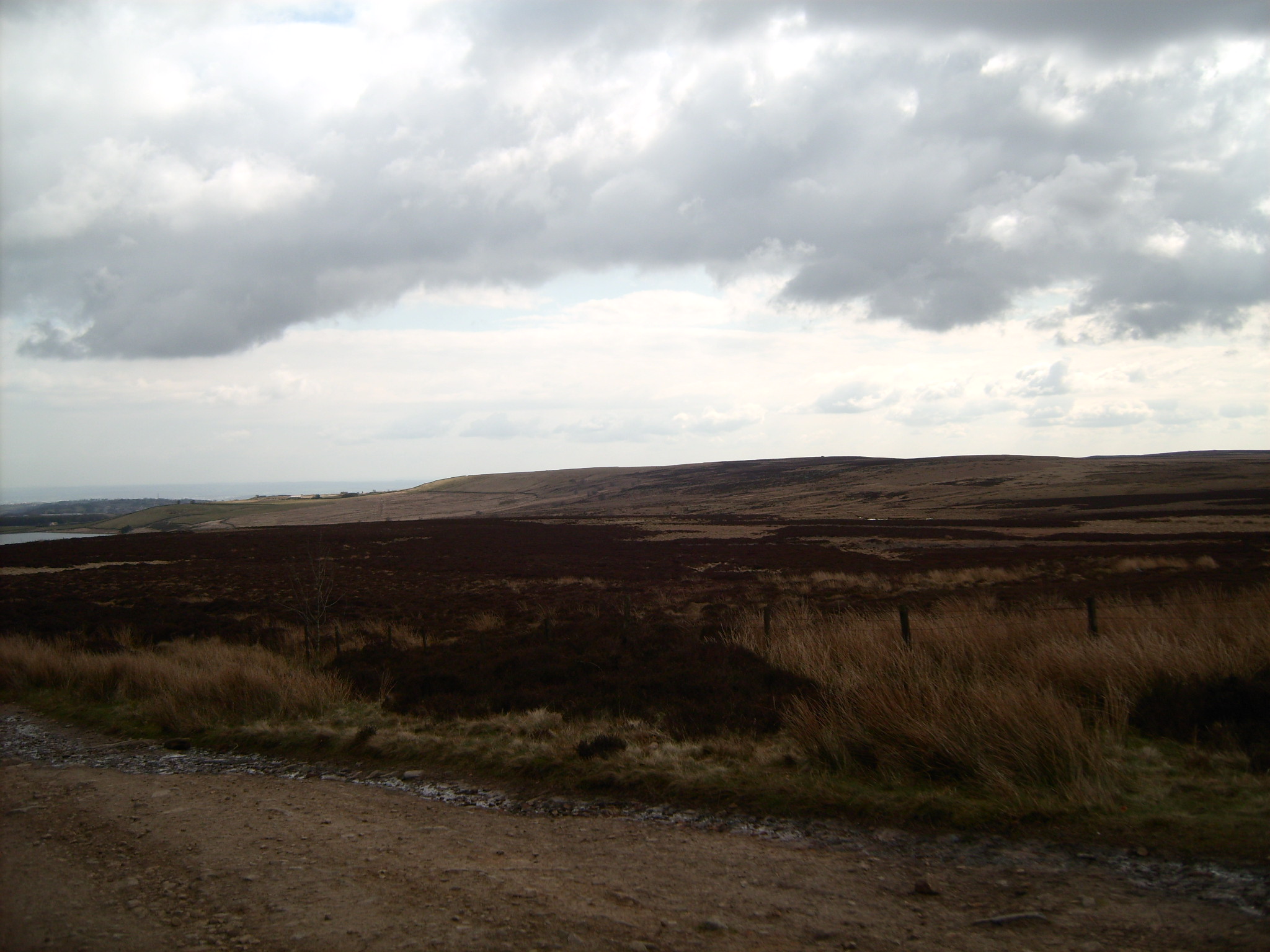 Lodgemoor on a cloudy day