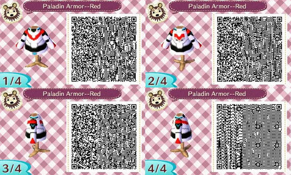 ACNL QR-- Voltron -- Paladin Armor-- Keith