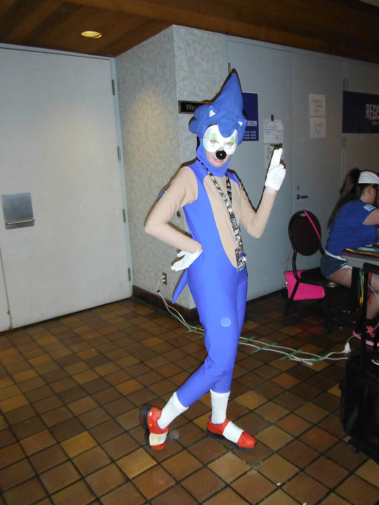 Sonic cosplay