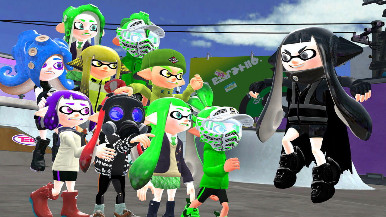 Splatoon Sguid Splatoon Animation Dark Squid Revenge By Aspider by sonicamatuer88 on ...