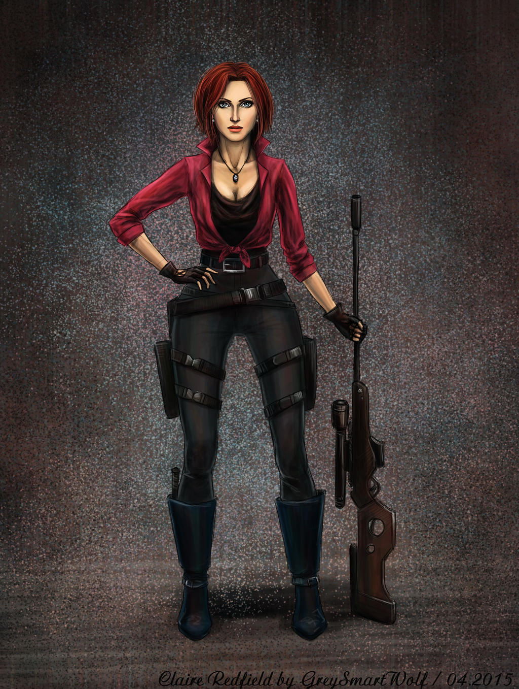 Claire Redfield by GreySmartWolf on DeviantArt