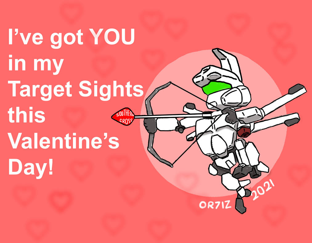 Ajacs Valentines Card W Hearts by Graphitedriver001 on DeviantArt