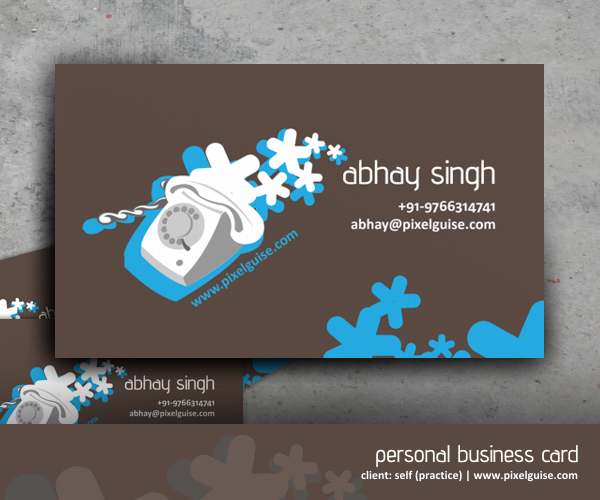 Visiting Card - Practice