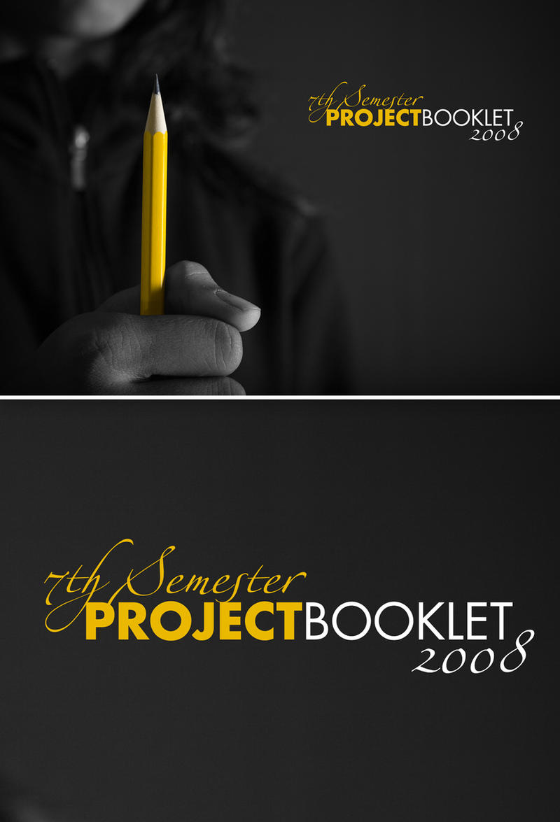 7th Sem Project Booklet Cover