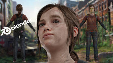 Ellie | The Last Of Us Part I Blender Port