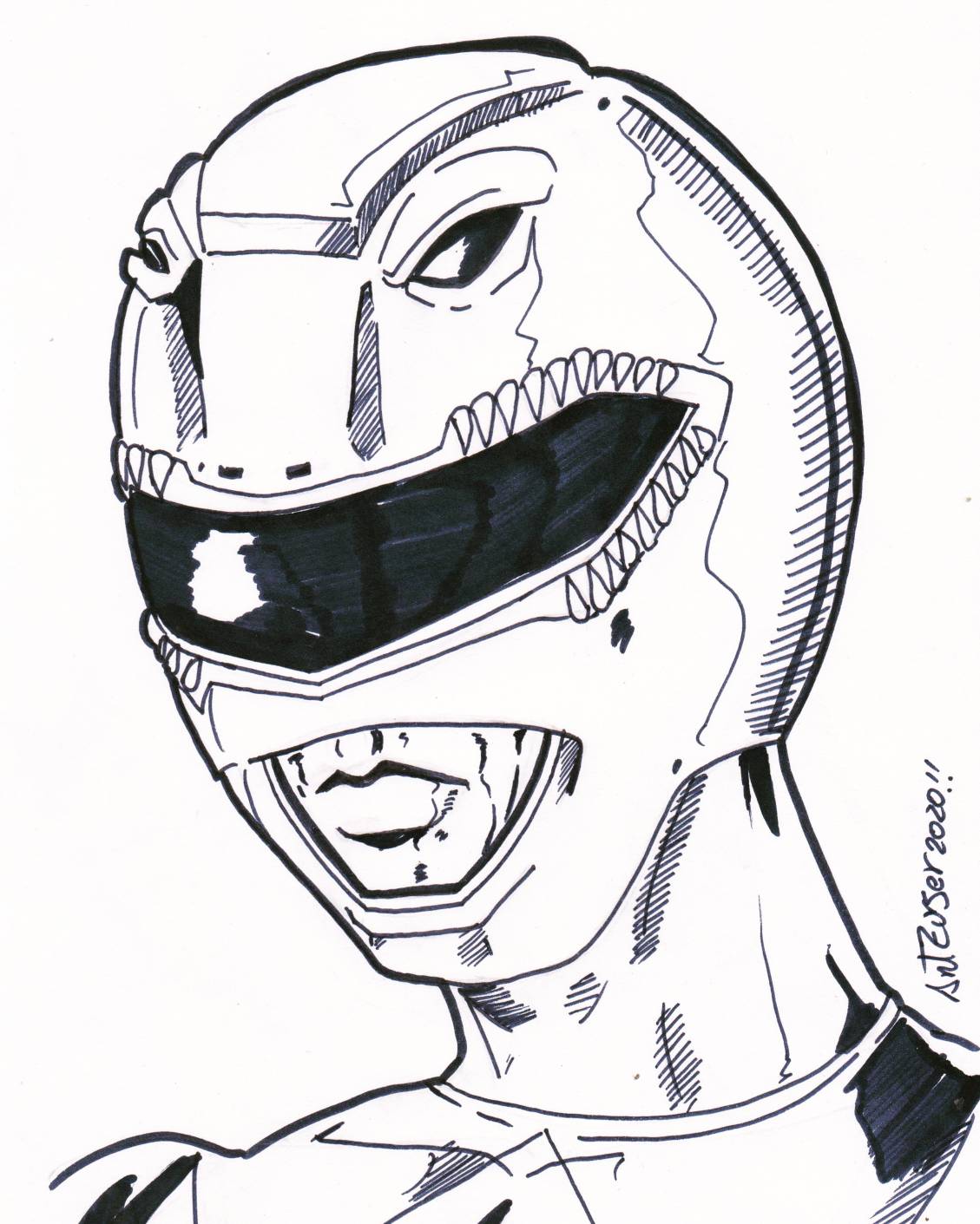 Red Ranger-MMPR by Ant-Zurser on DeviantArt