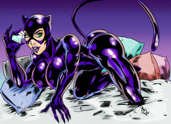 Catwoman - Purple suit