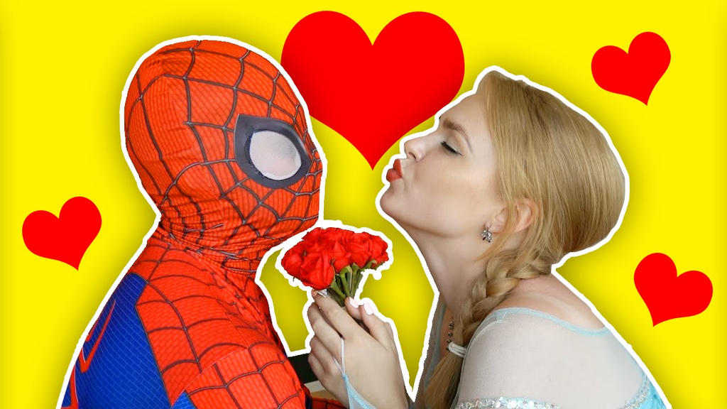 Spiderman and Elsa Love Adventure by spidermanandelsa on DeviantArt