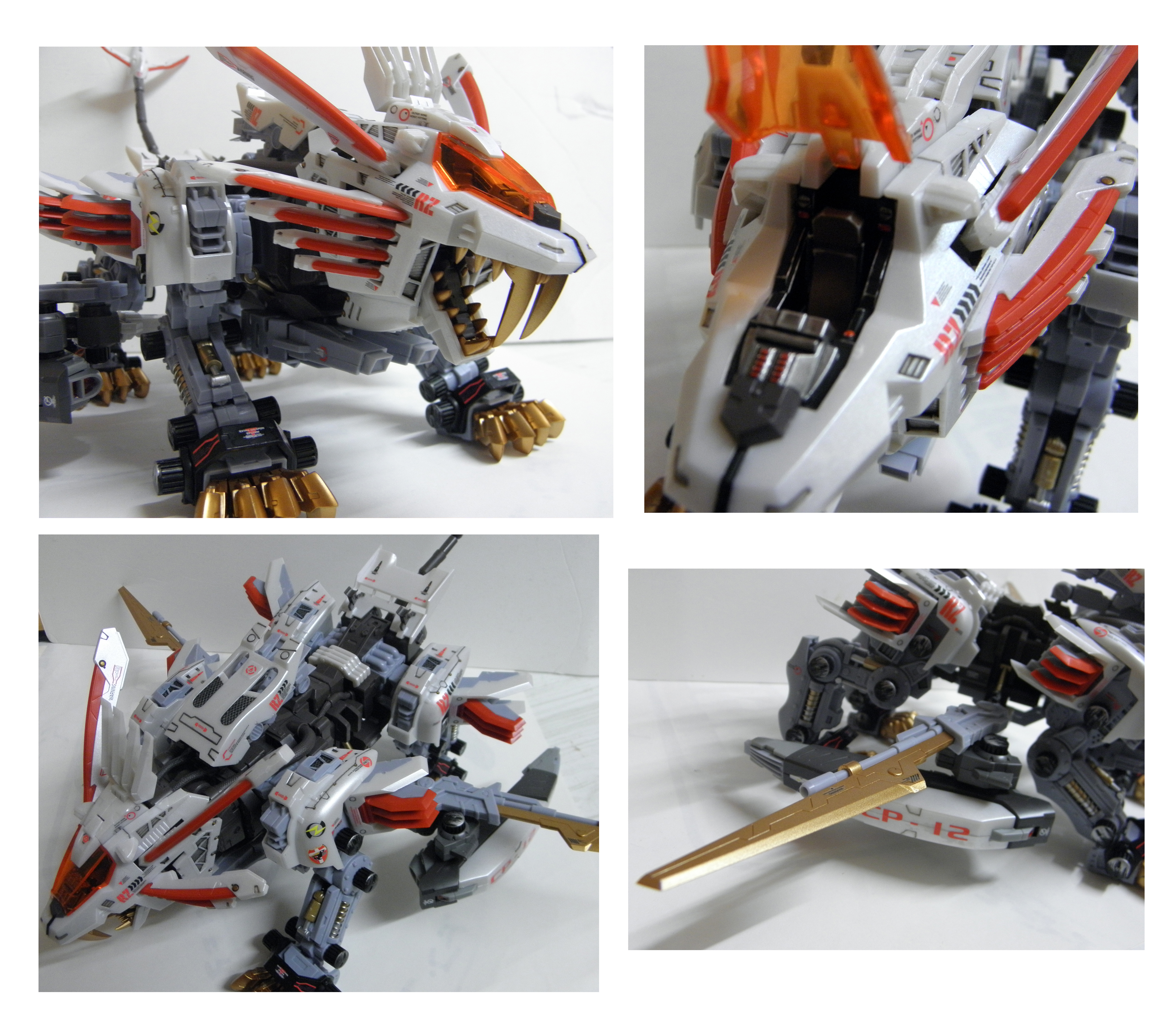 Blade Liger Mirage - Cockpit and Blades