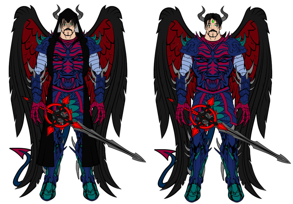 Silas' Demon form by PanDraconianKing90 on DeviantArt