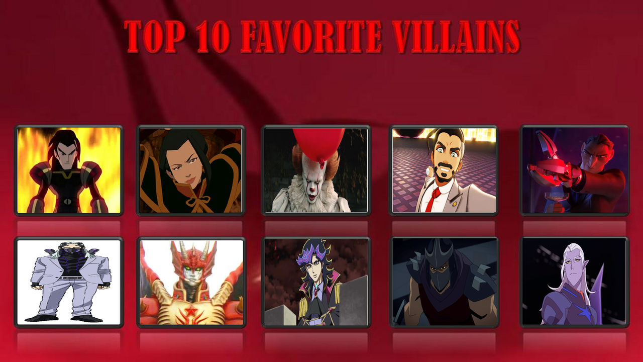 My Top 10 Favorite Villains By Drago Pantherforever On Deviantart My Top 10 Favorite Villains By Drago Pantherforever On Deviantart