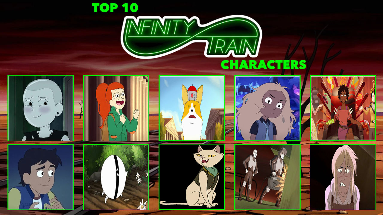 my top 10 Infinity Train Characters by Drago-Pantherforever on DeviantArt