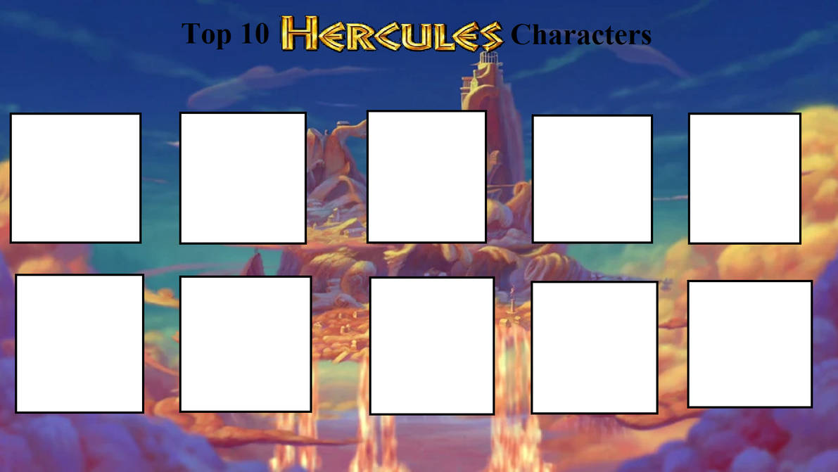 Top 10 Hercules Characters by Drago-Pantherforever on DeviantArt