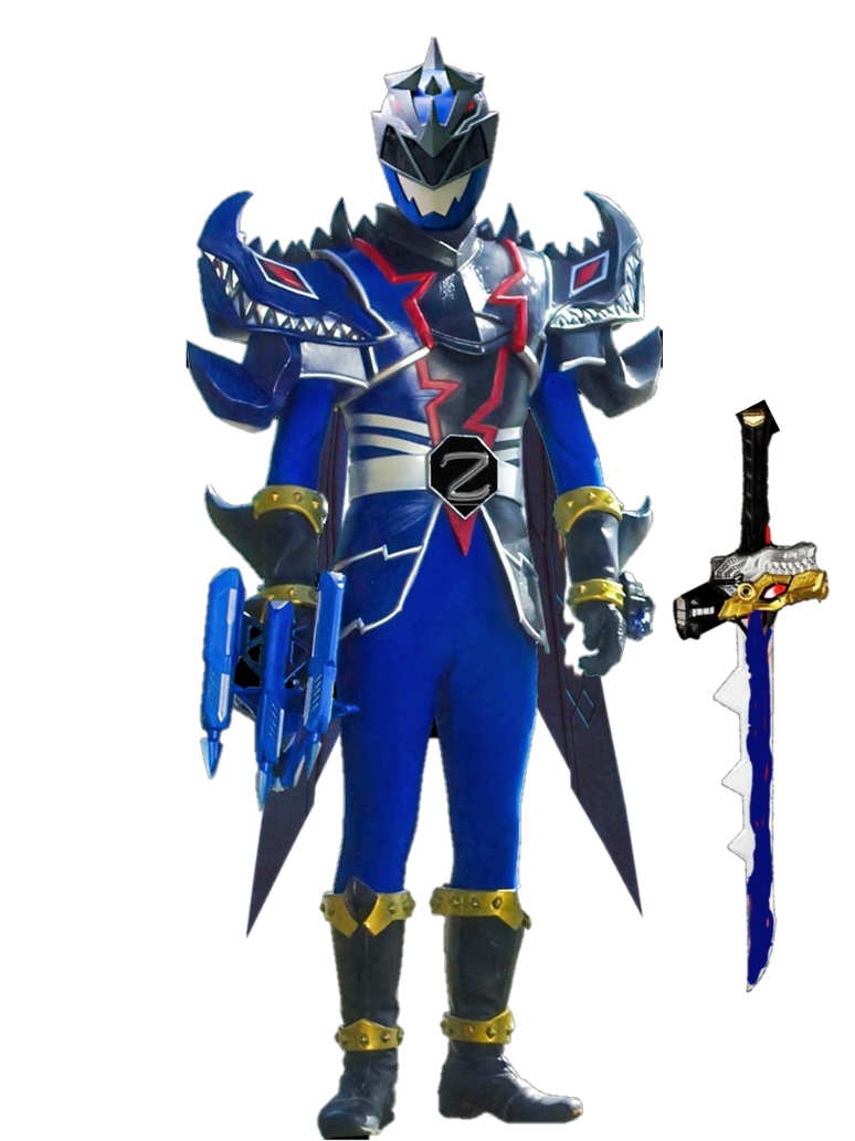 Dino Fury Evil Blue Ranger (Alternate version) by Drago-Pantherforever ...