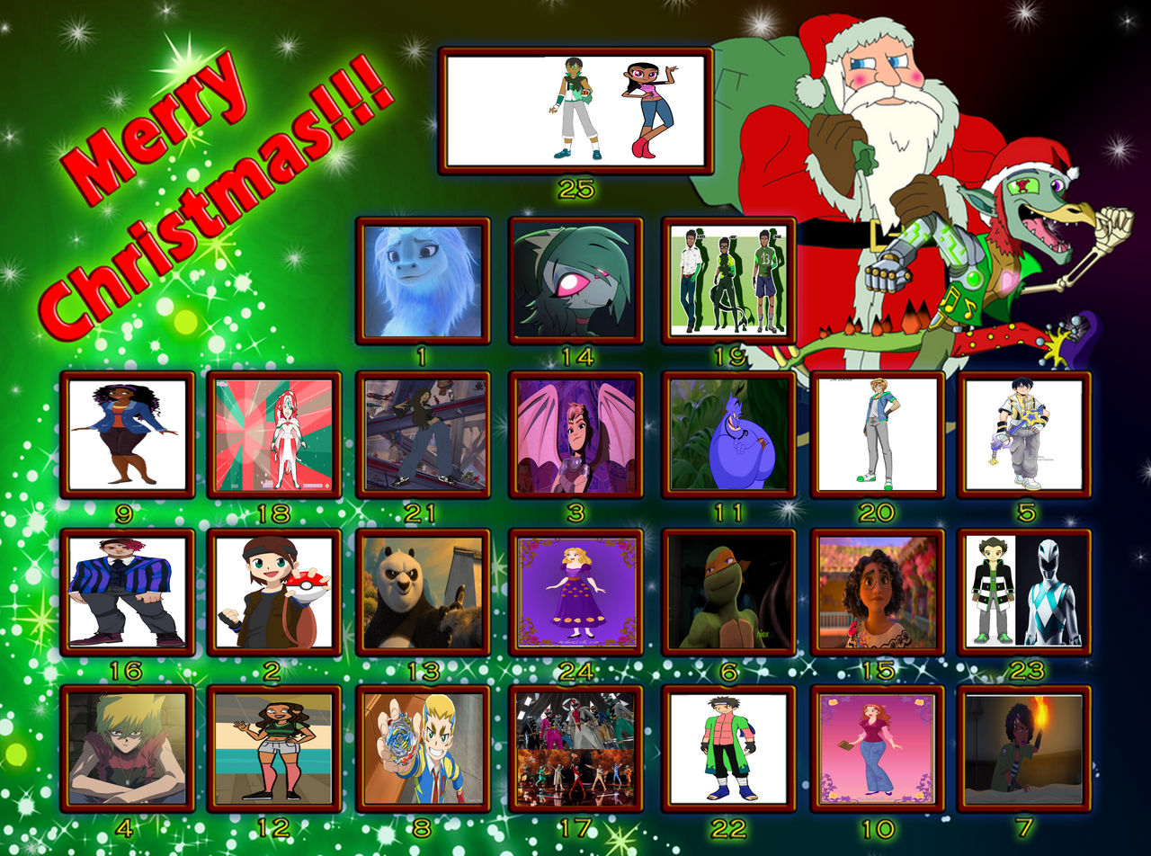 Christmas Advent Calendar (2023) by Drago Pantherforever on DeviantArt Christmas Advent Calendar (2023) by Drago Pantherforever on DeviantArt