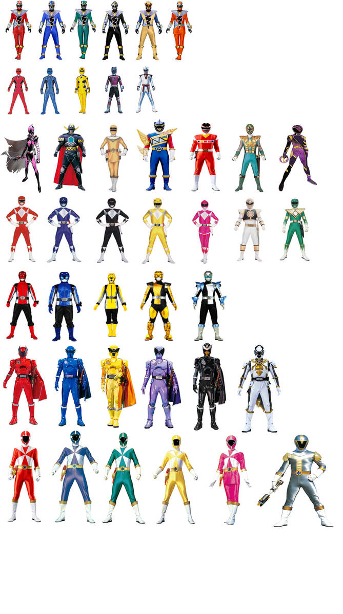 Power Rangers in My PR AU by Dragonian-Master90 on DeviantArt