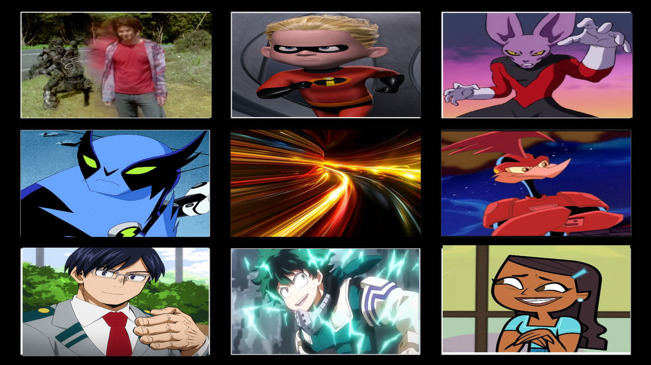 Speed Characters Favorite Speed Characters by Drago-Pantherforever on DeviantArt