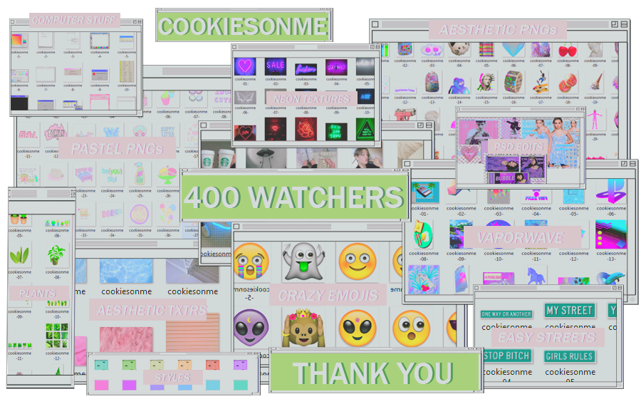 +/MEGAPACK 400 WATCHERS |GRACIASSS