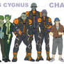 Macross Cygnus - Character Height Chart